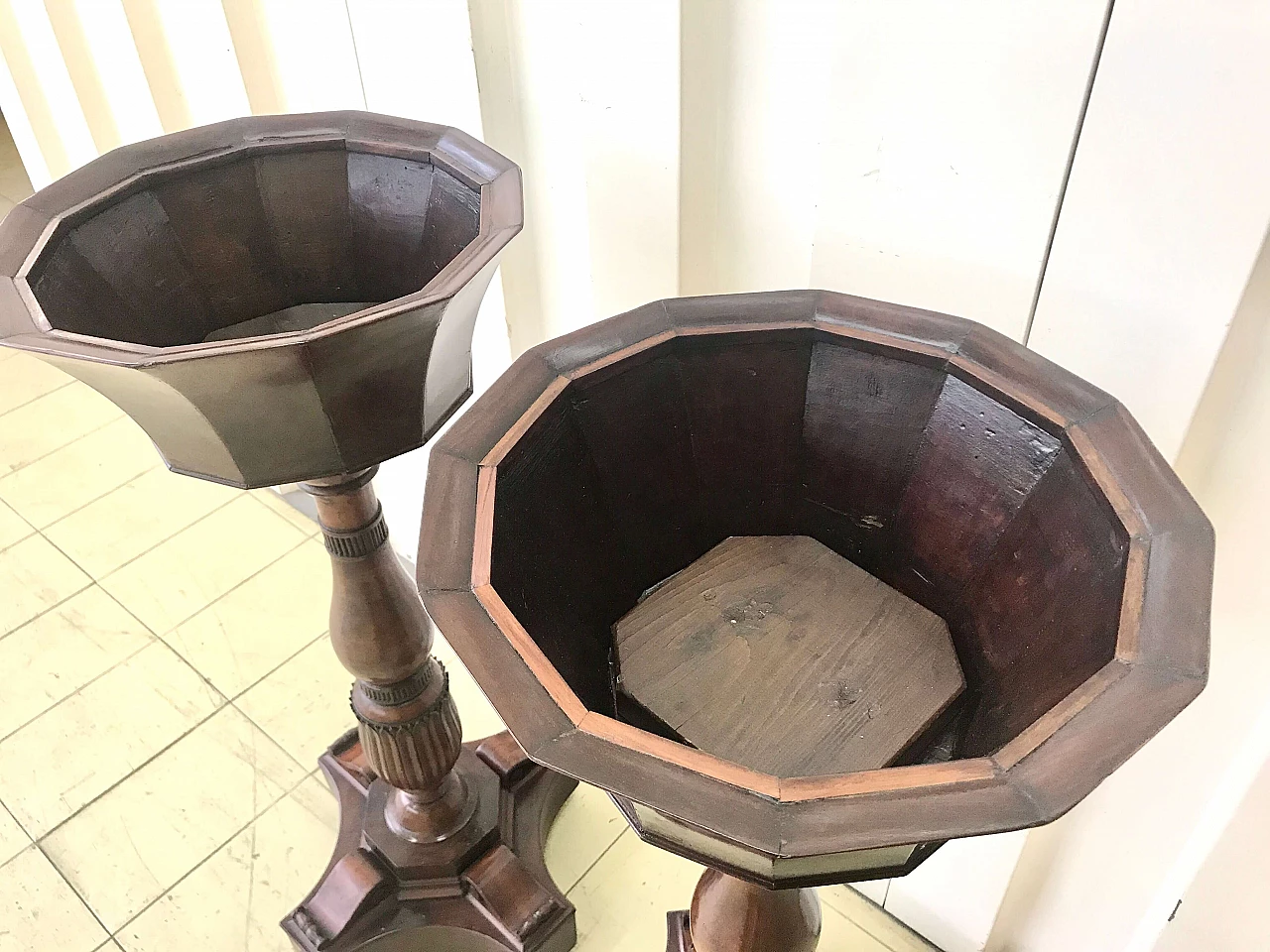 Pair of column planters, end of '800 1178585
