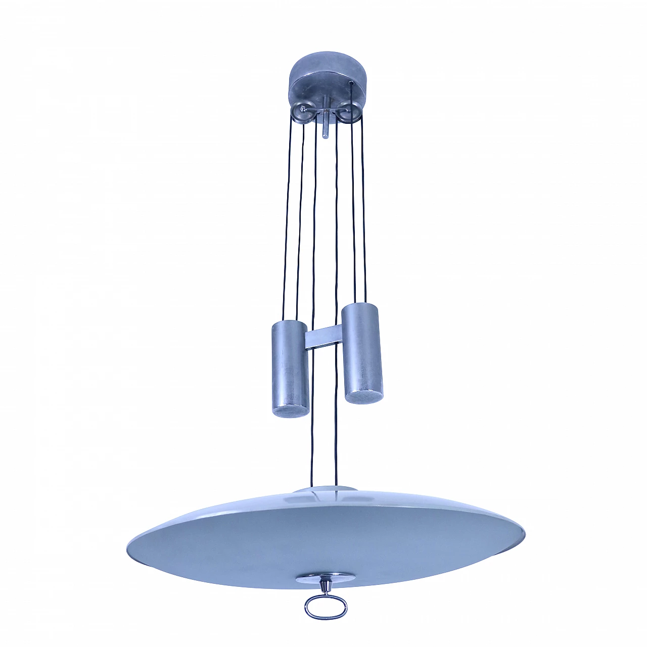 Ceiling lamp with counterweight by Max Ingrand for Fontana Arte 1178792