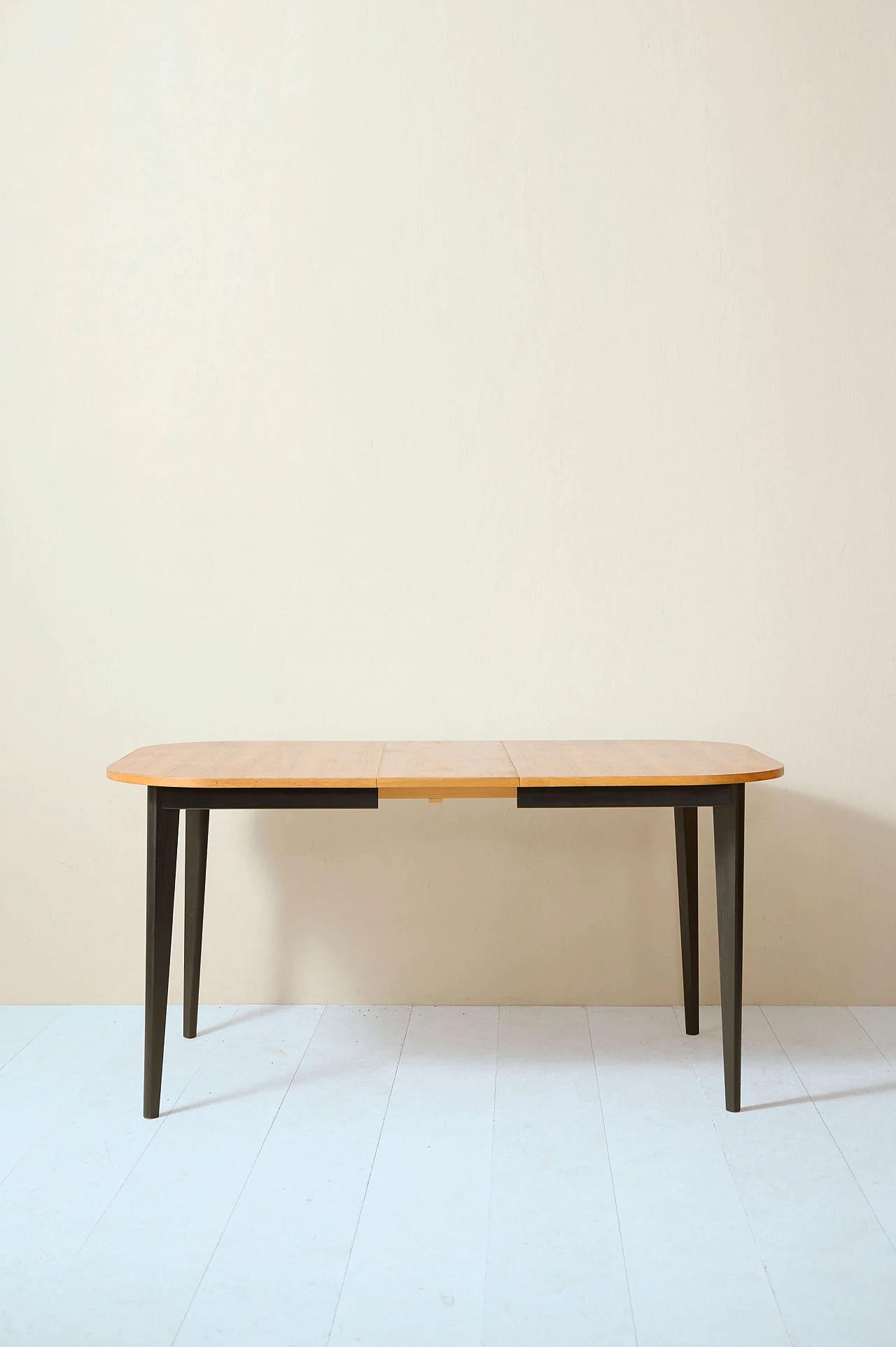 Tavolo scandinavo allungabile in teak, anni '60 1178957