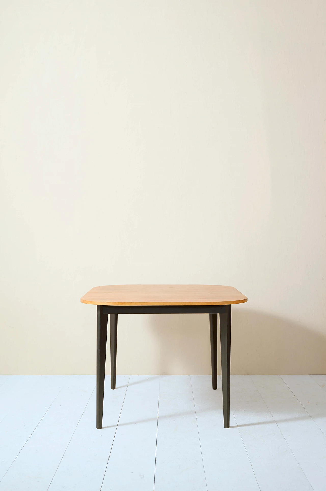 Tavolo scandinavo allungabile in teak, anni '60 1178958