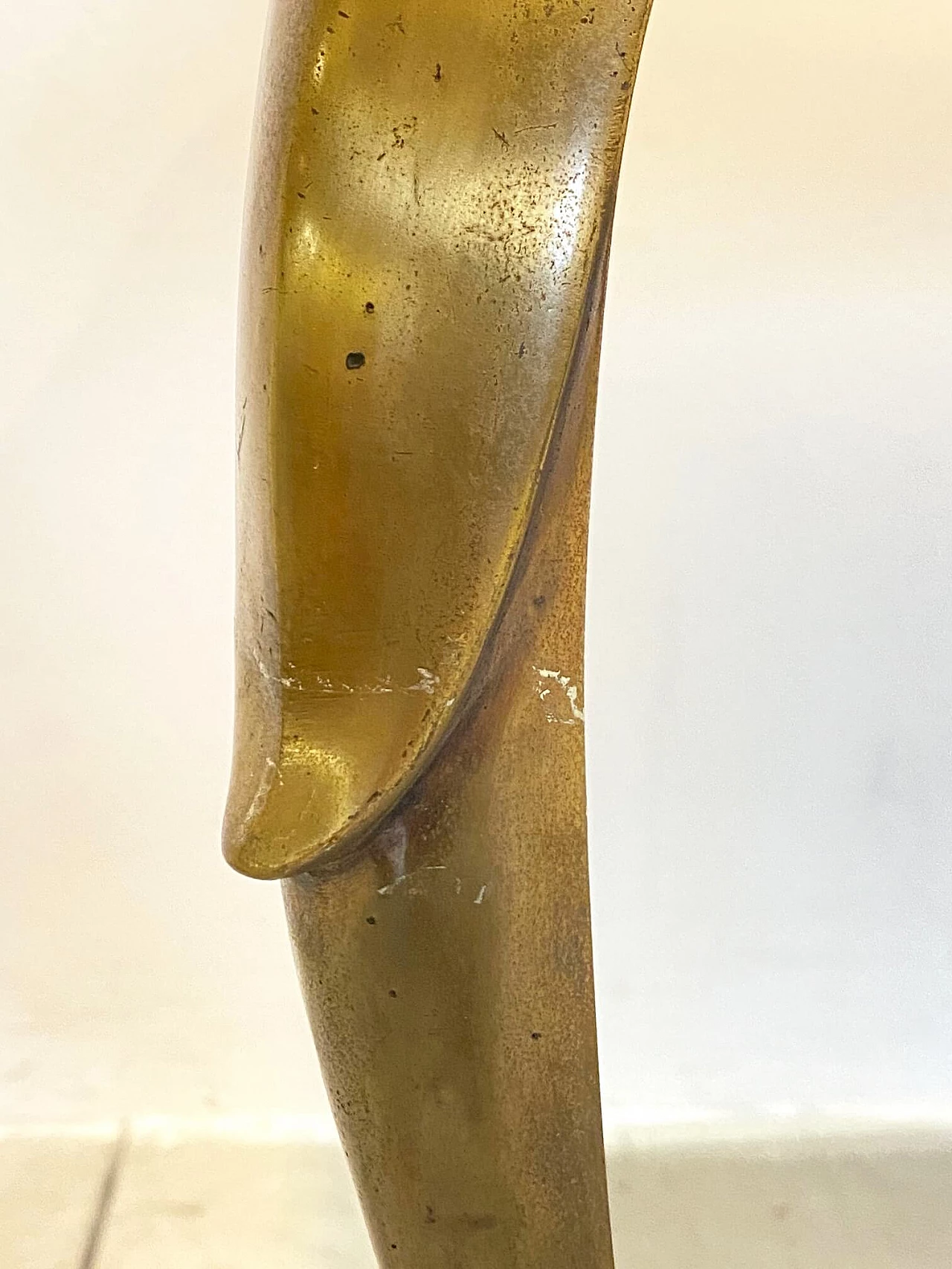 Tavolino in bronzo e onice, anni '40 1179007