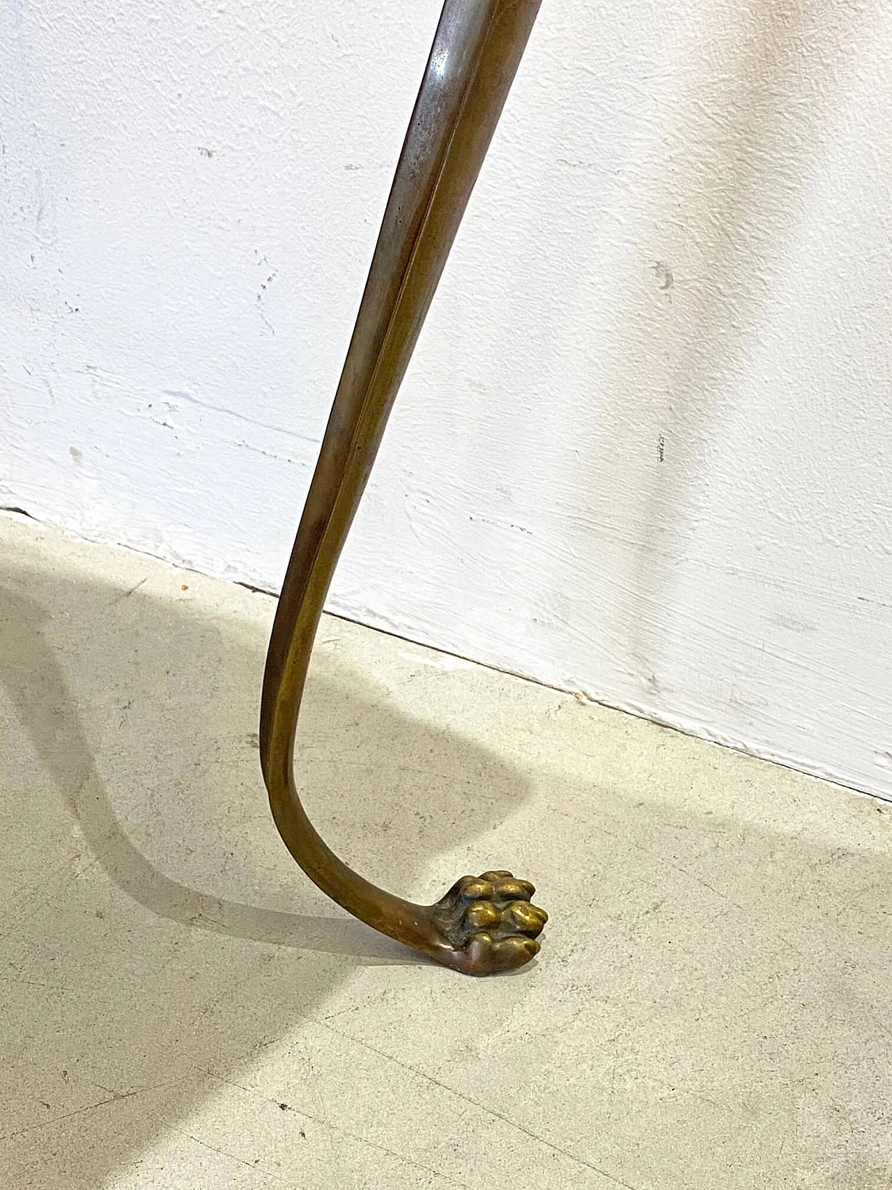 Tavolino in bronzo e onice, anni '40 1179011