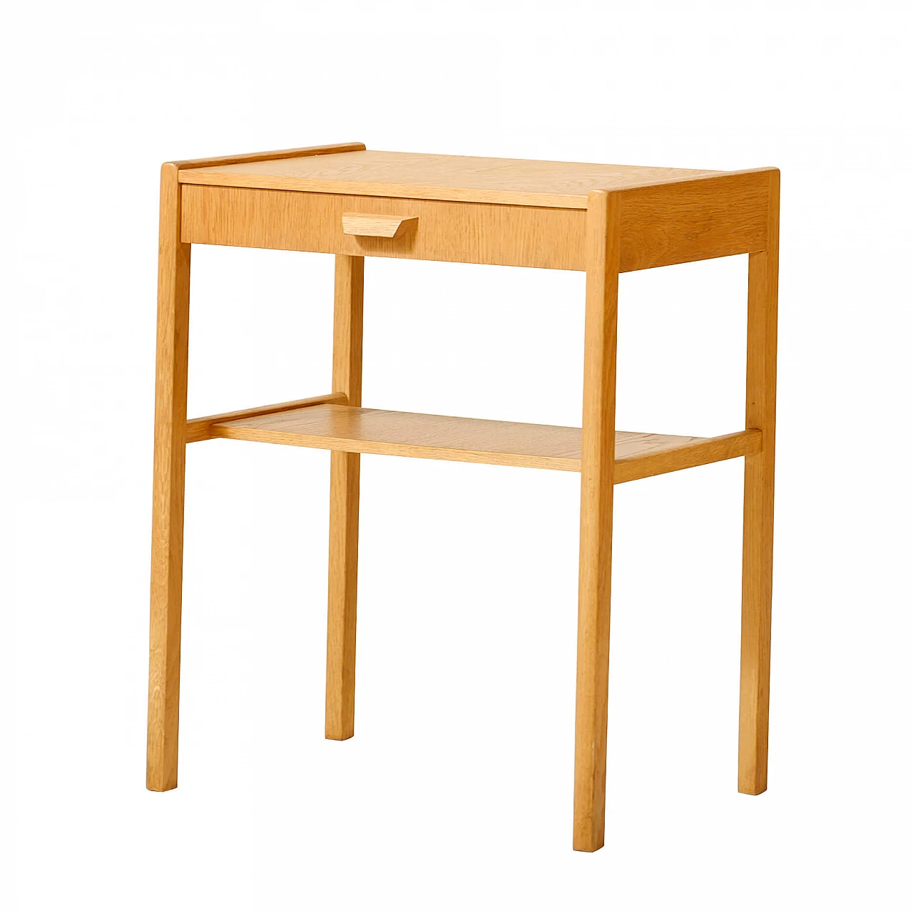 Comodino stile scandinavo in teak, anni '50 1179350