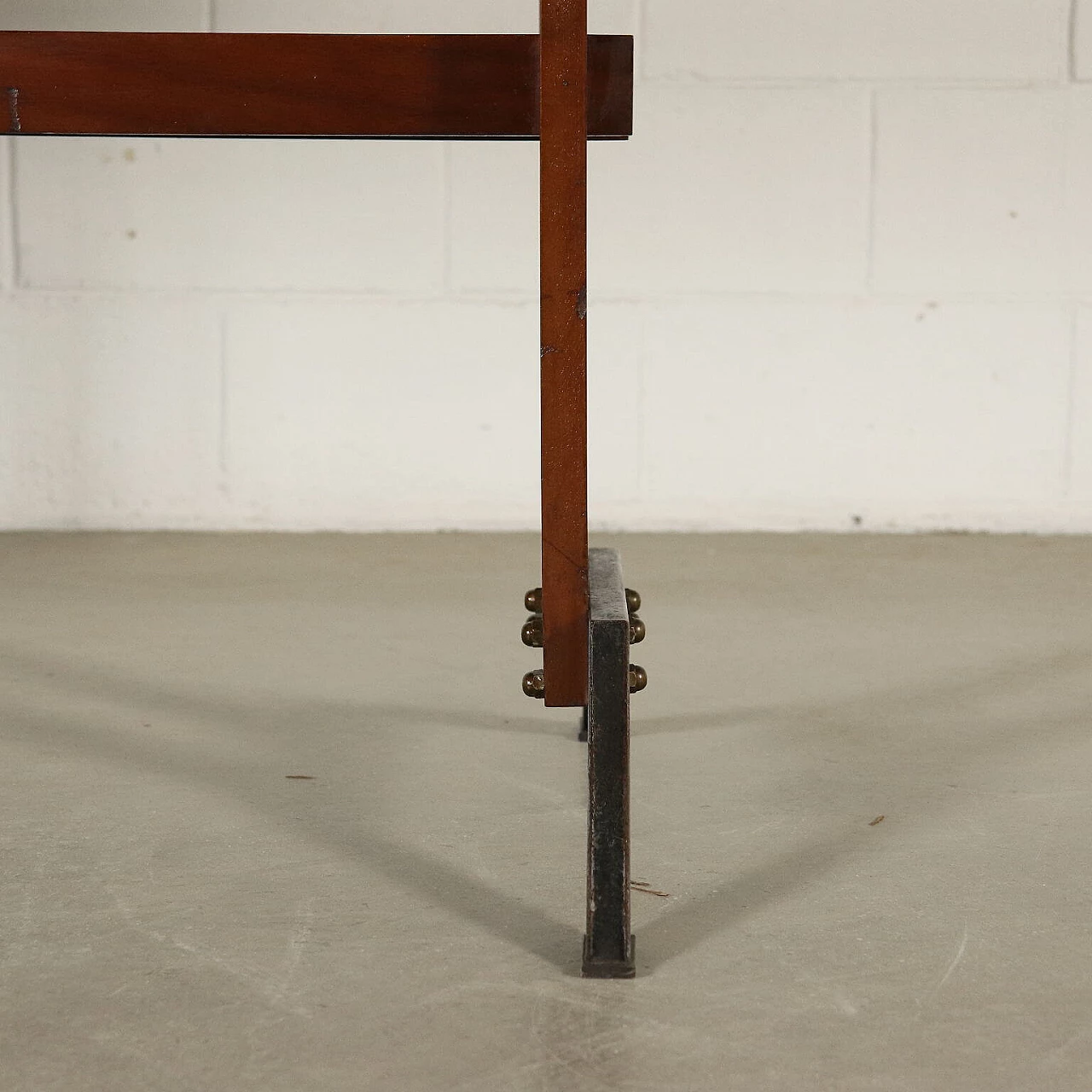 Teak veneer table, 60s 1179615