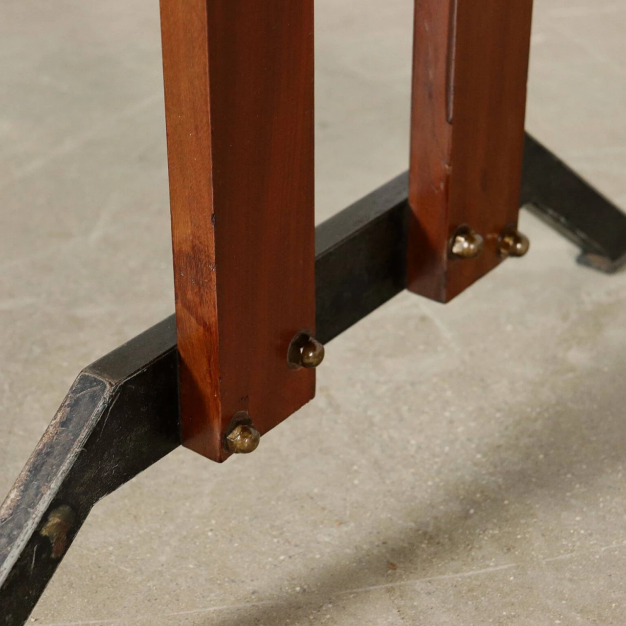 Teak veneer table, 60s 1179616