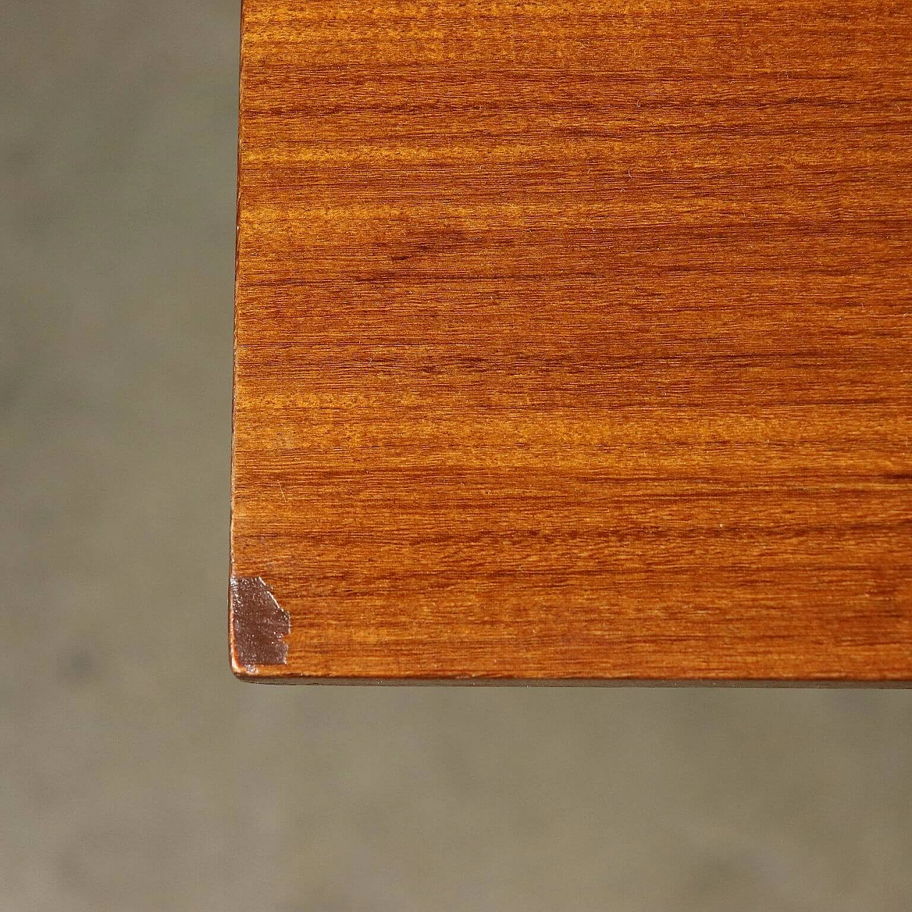 Teak veneer table, 60s 1179619