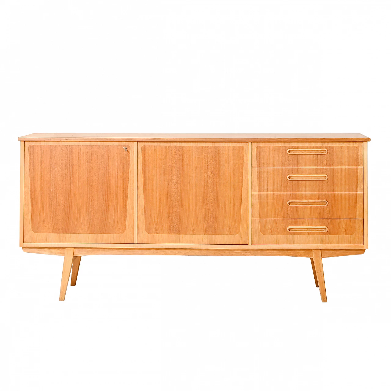 Scandinavian style sideboard in teak, 50s 1179645