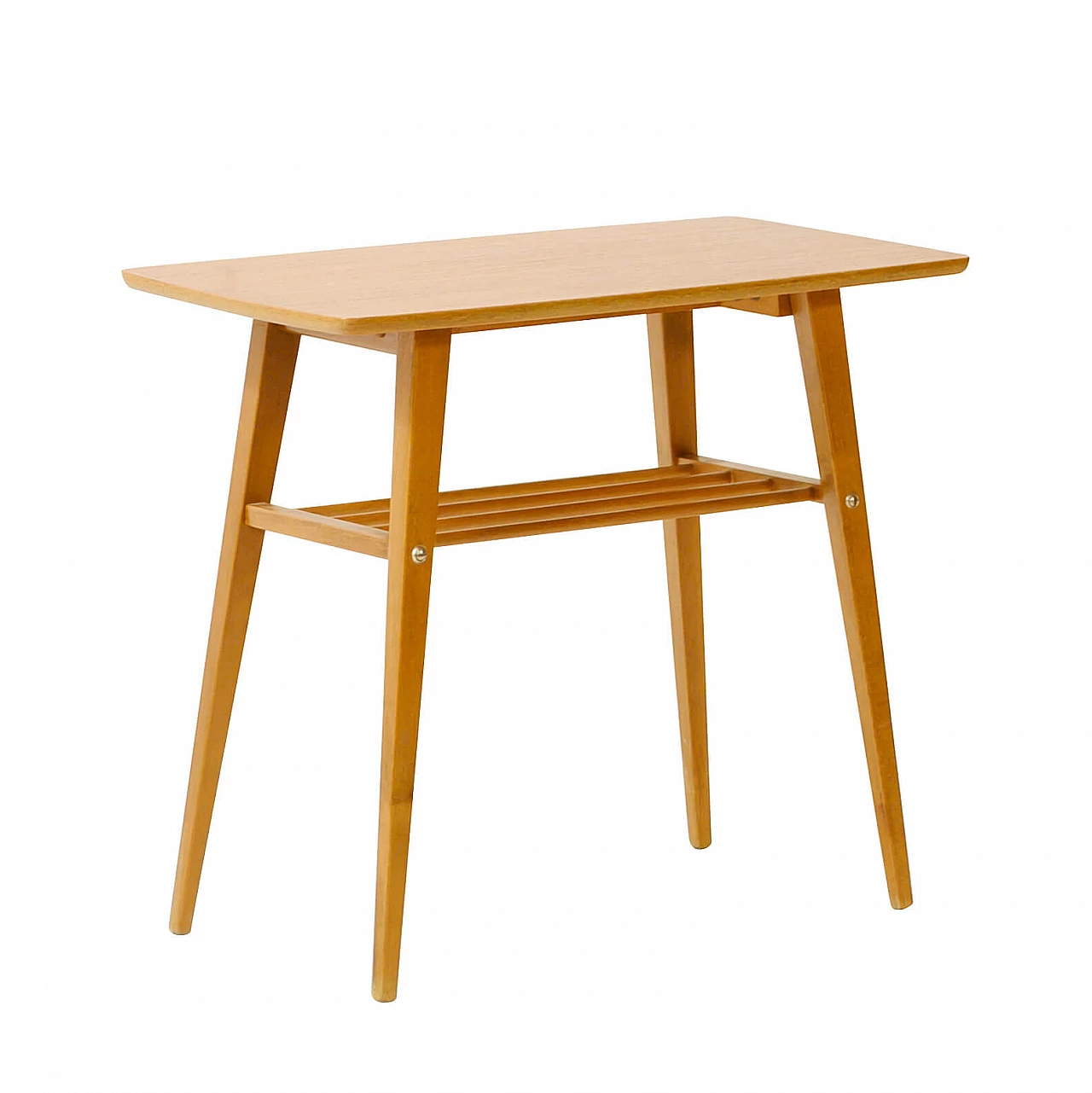 Scandinavian style coffee table in teak, 50s 1180158