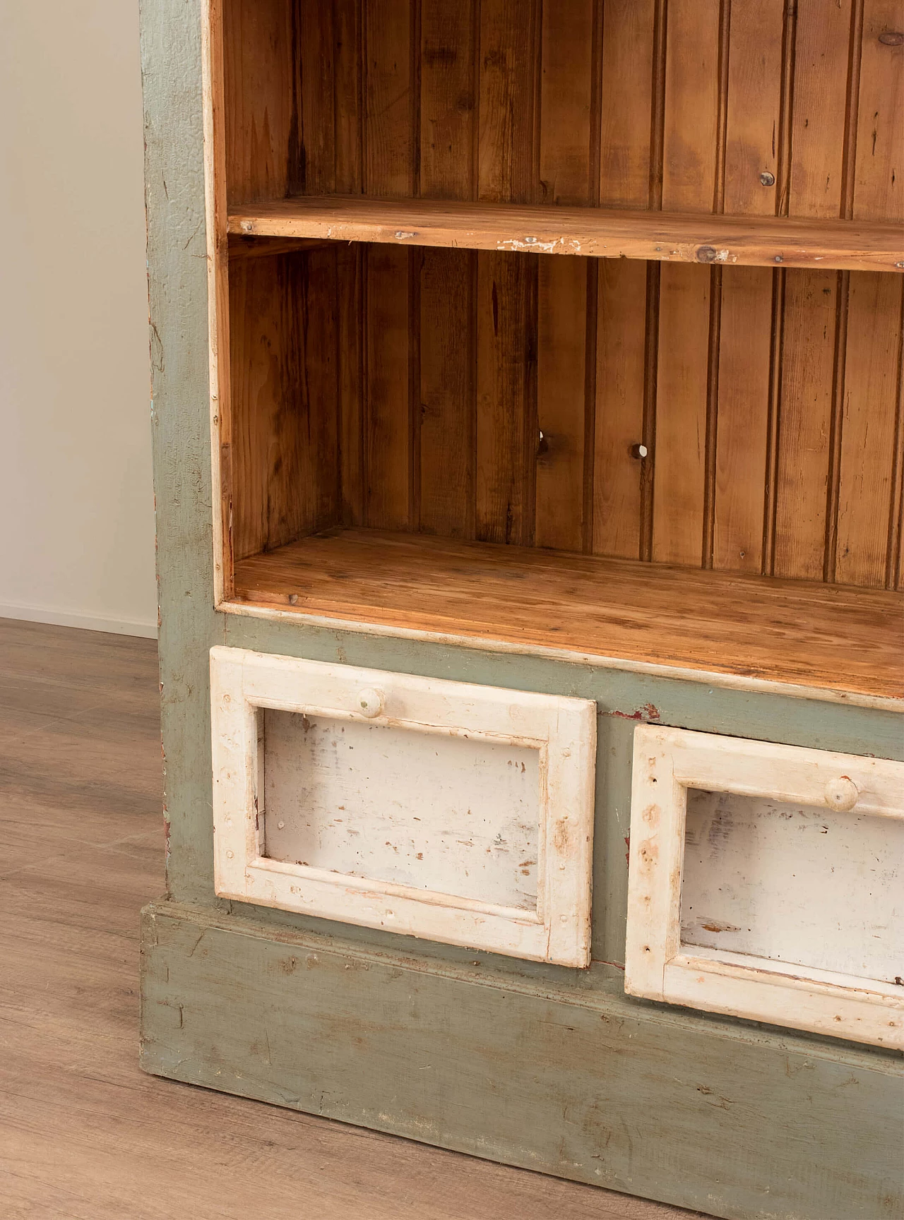 Libreria con cassetti, in legno, inizi '900 1084642