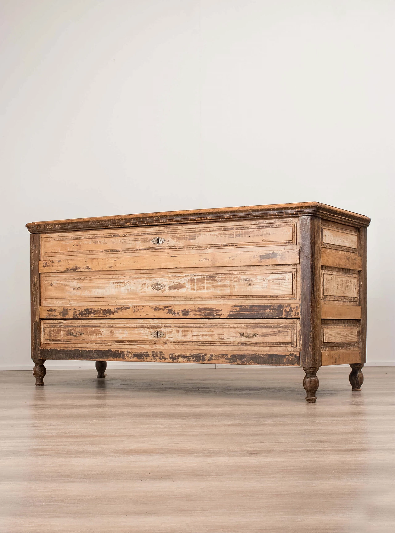 Martinese chest, in fir wood with a drawer 1084647
