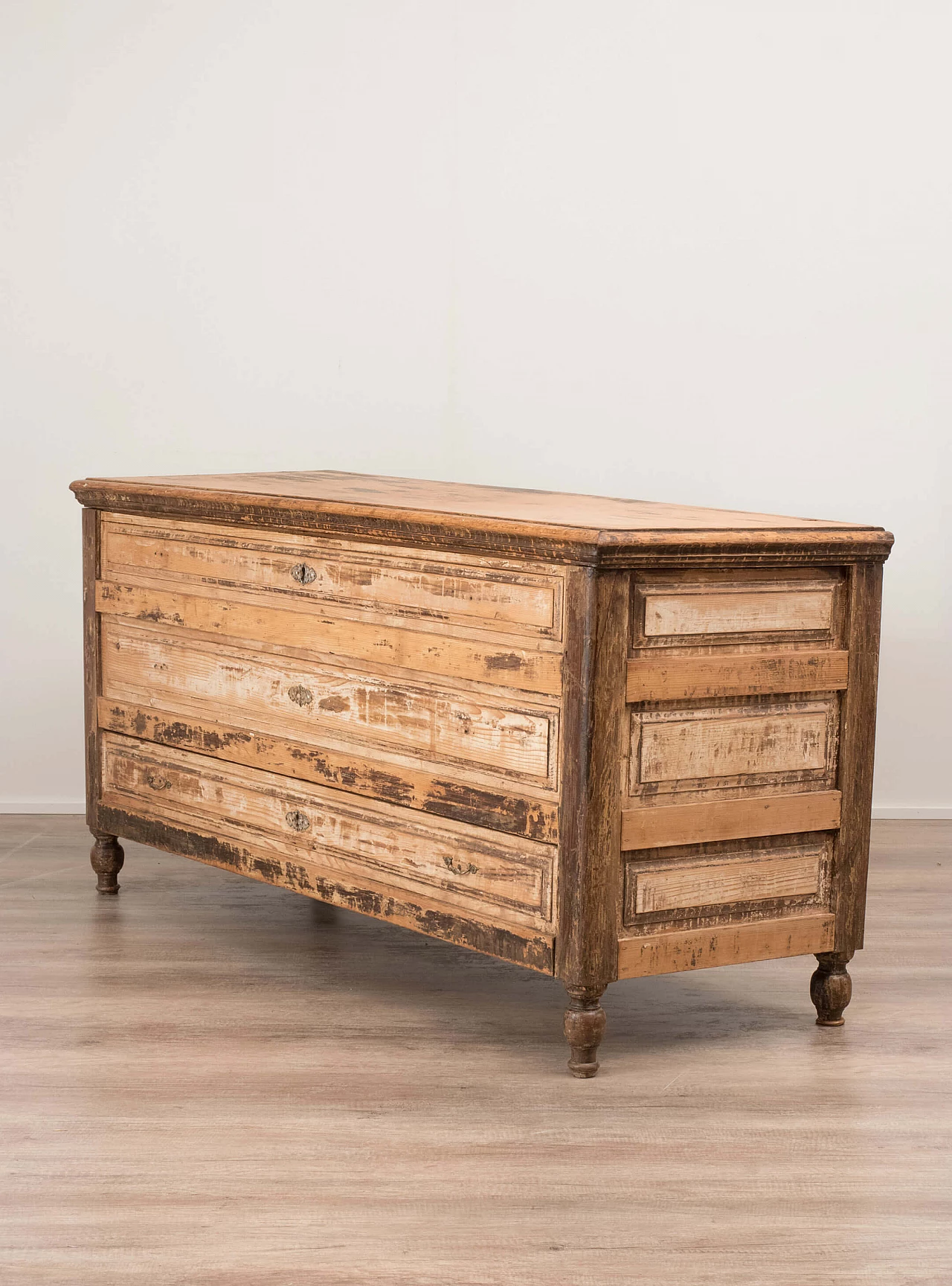 Martinese chest, in fir wood with a drawer 1084649