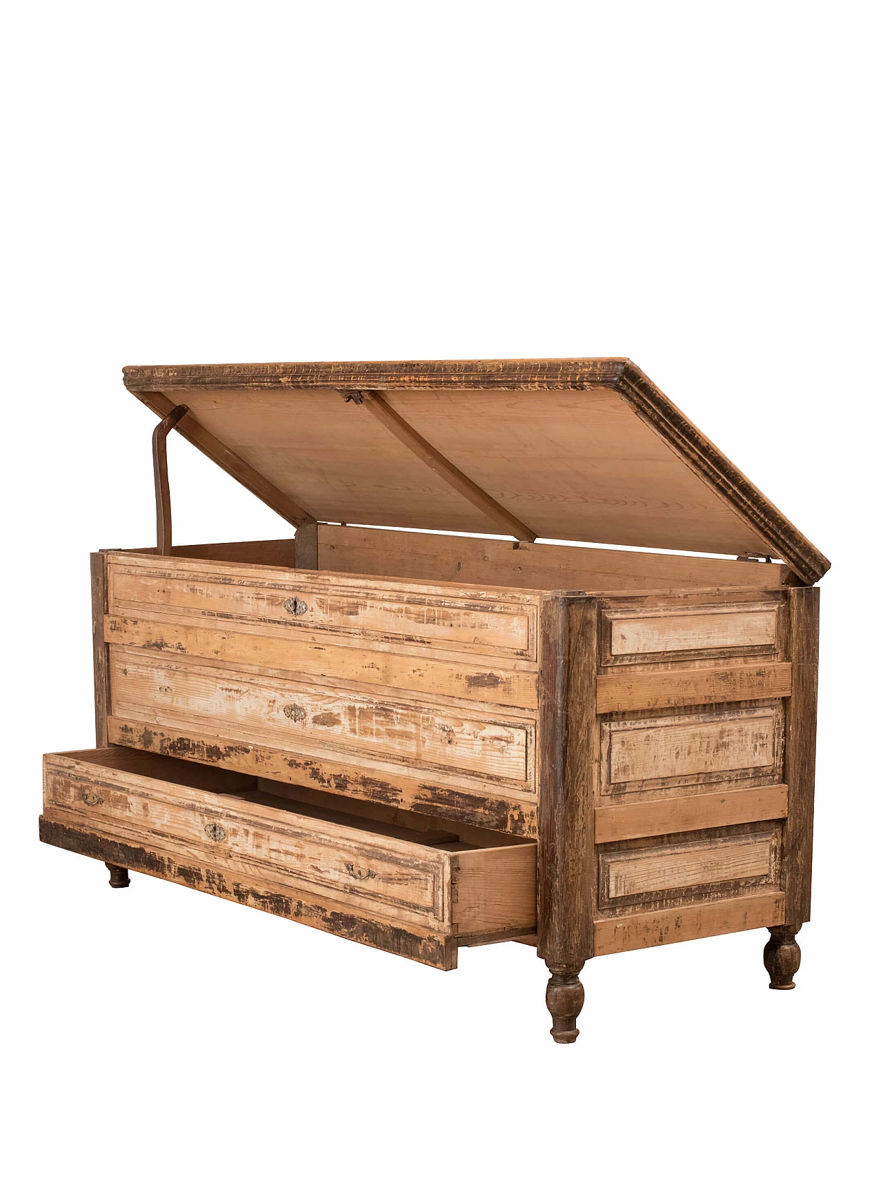 Martinese chest, in fir wood with a drawer 1084670