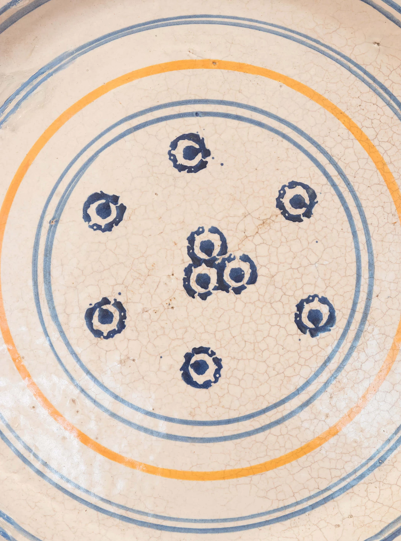 Laterza ceramic plate, Puglia region, 18th century 1084710