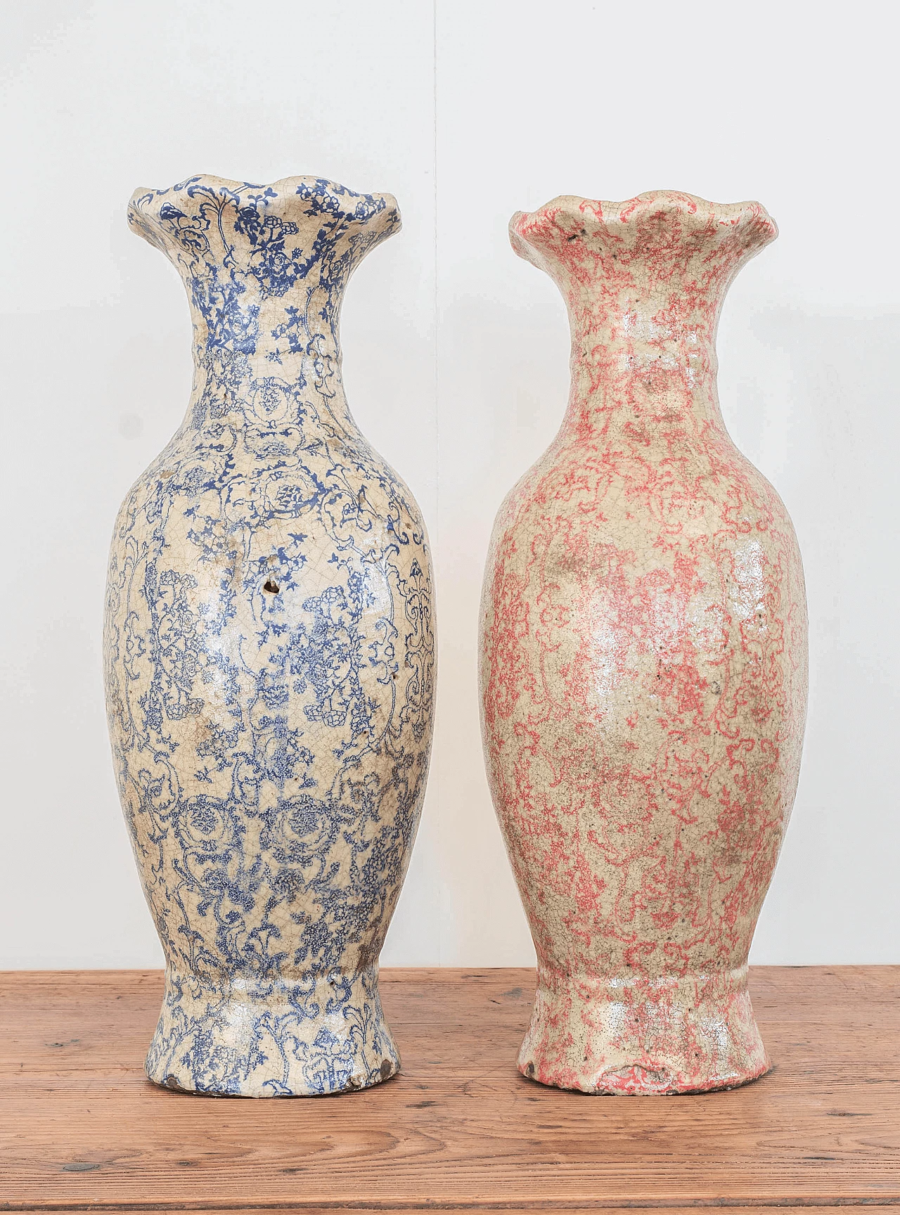 Set of two terracotta vases, 1960 1084799