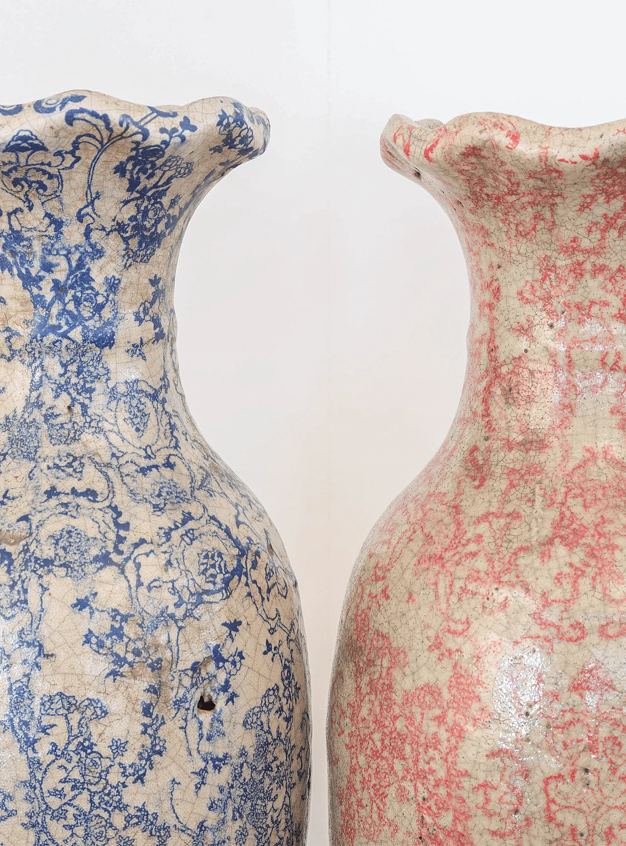 Set of two terracotta vases, 1960 1084802