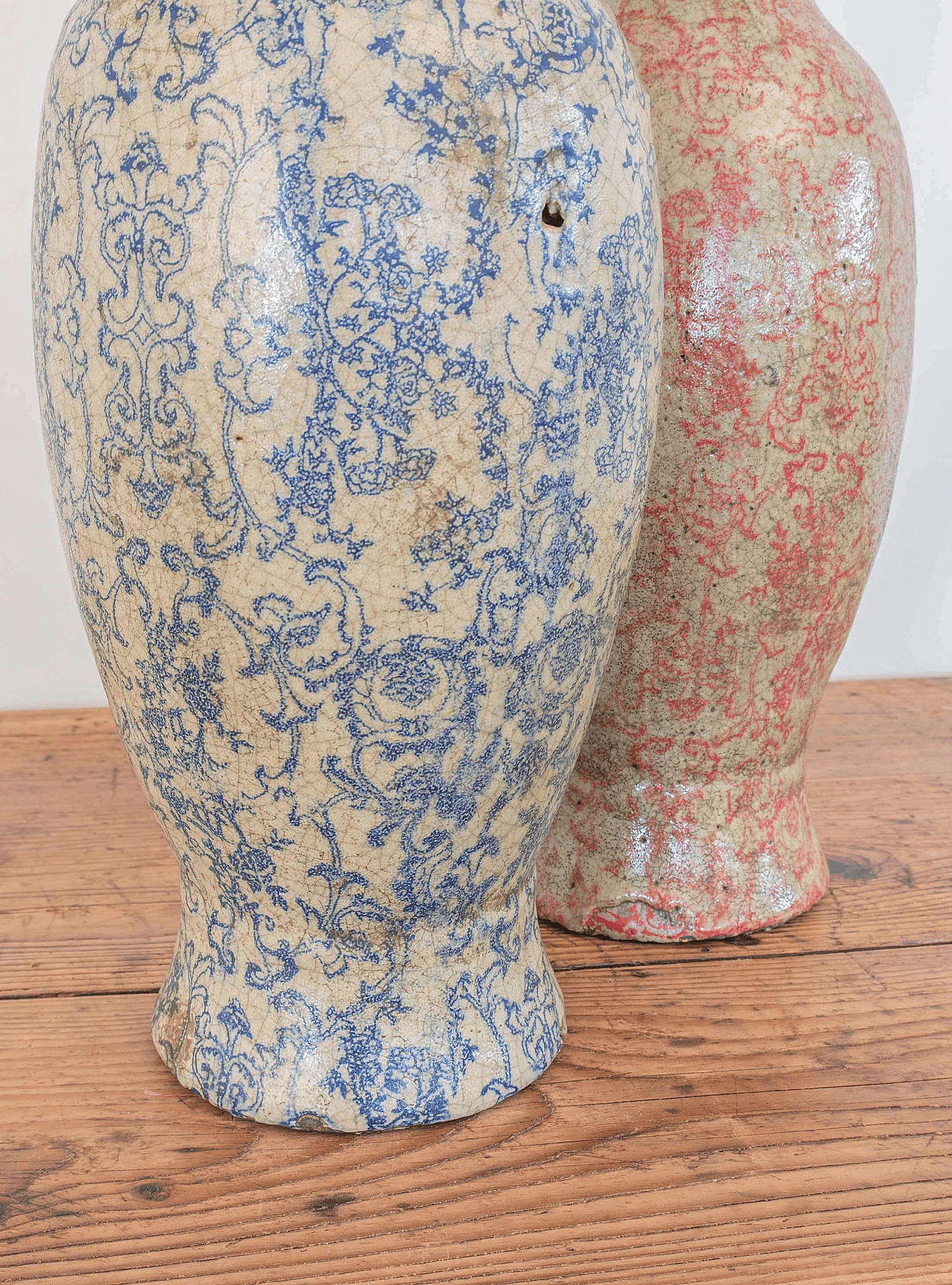 Set of two terracotta vases, 1960 1084804