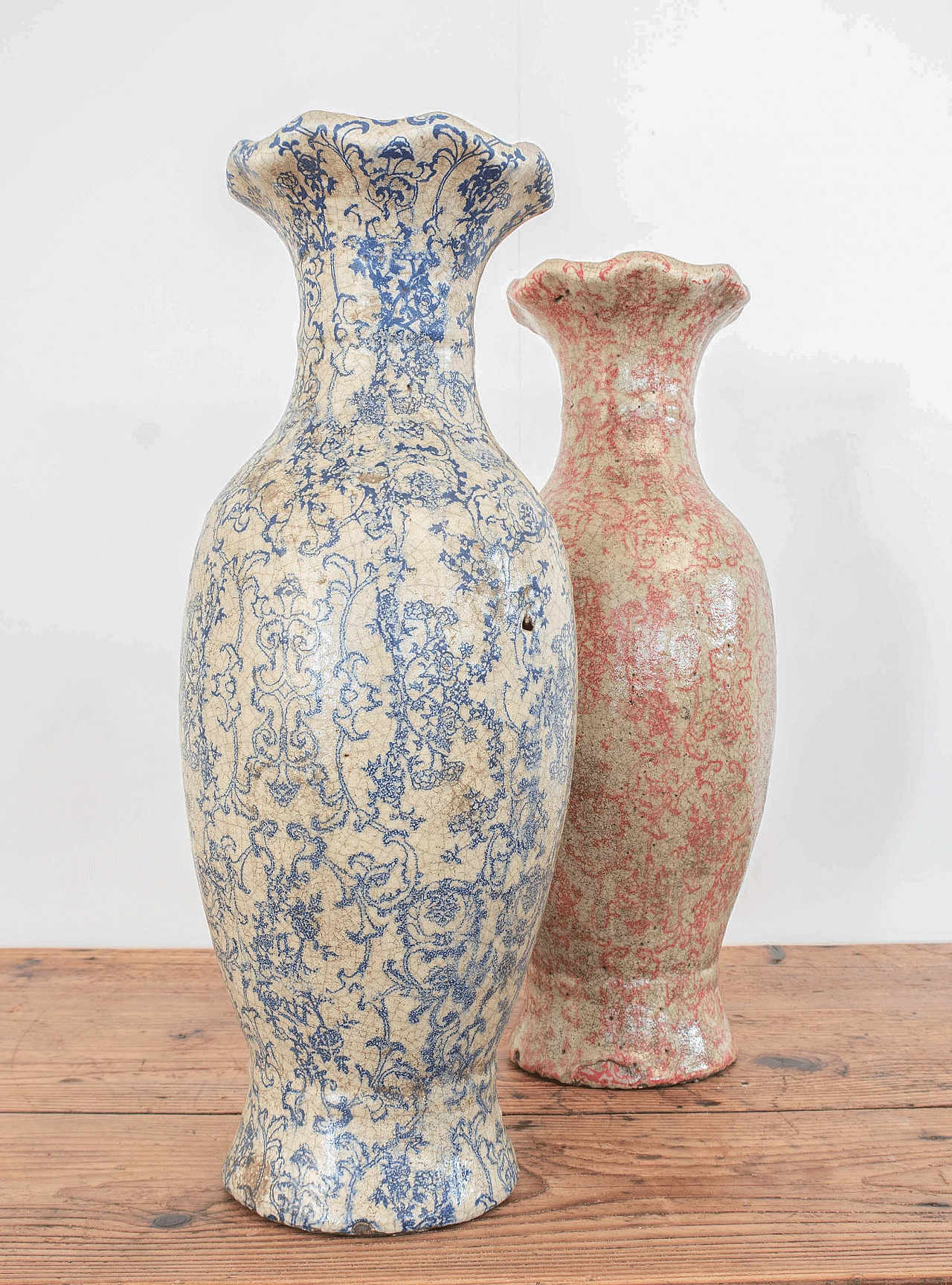 Set of two terracotta vases, 1960 1084805
