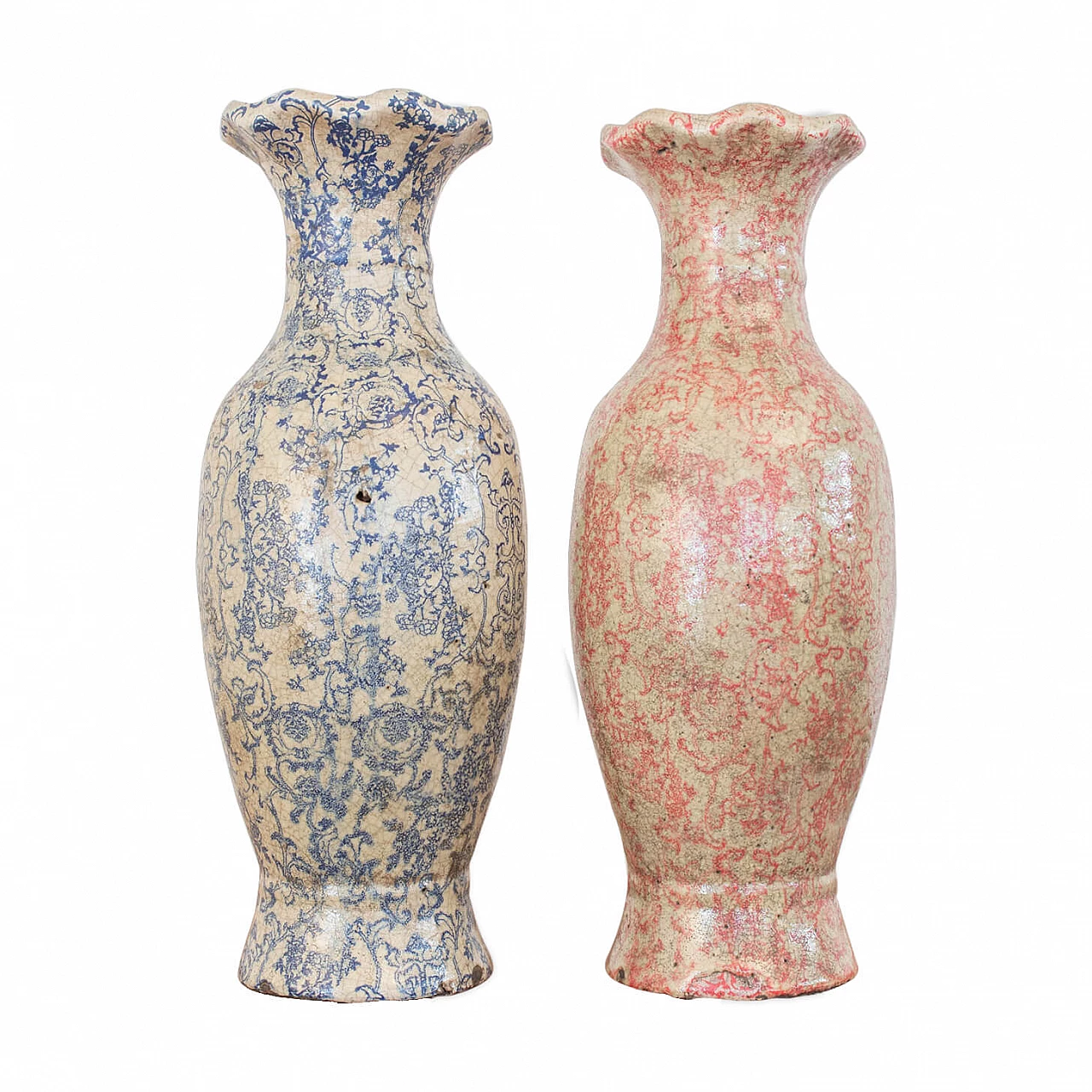 Set di due vasi in terracotta, anni '60 1084806