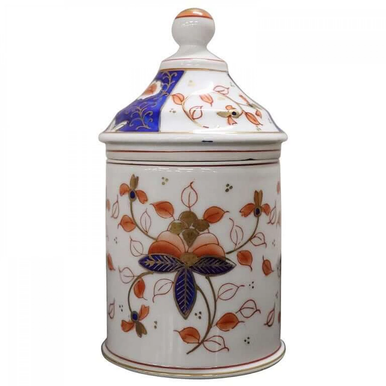 Oriental hand-painted porcelain jar Japan XX century 1085616
