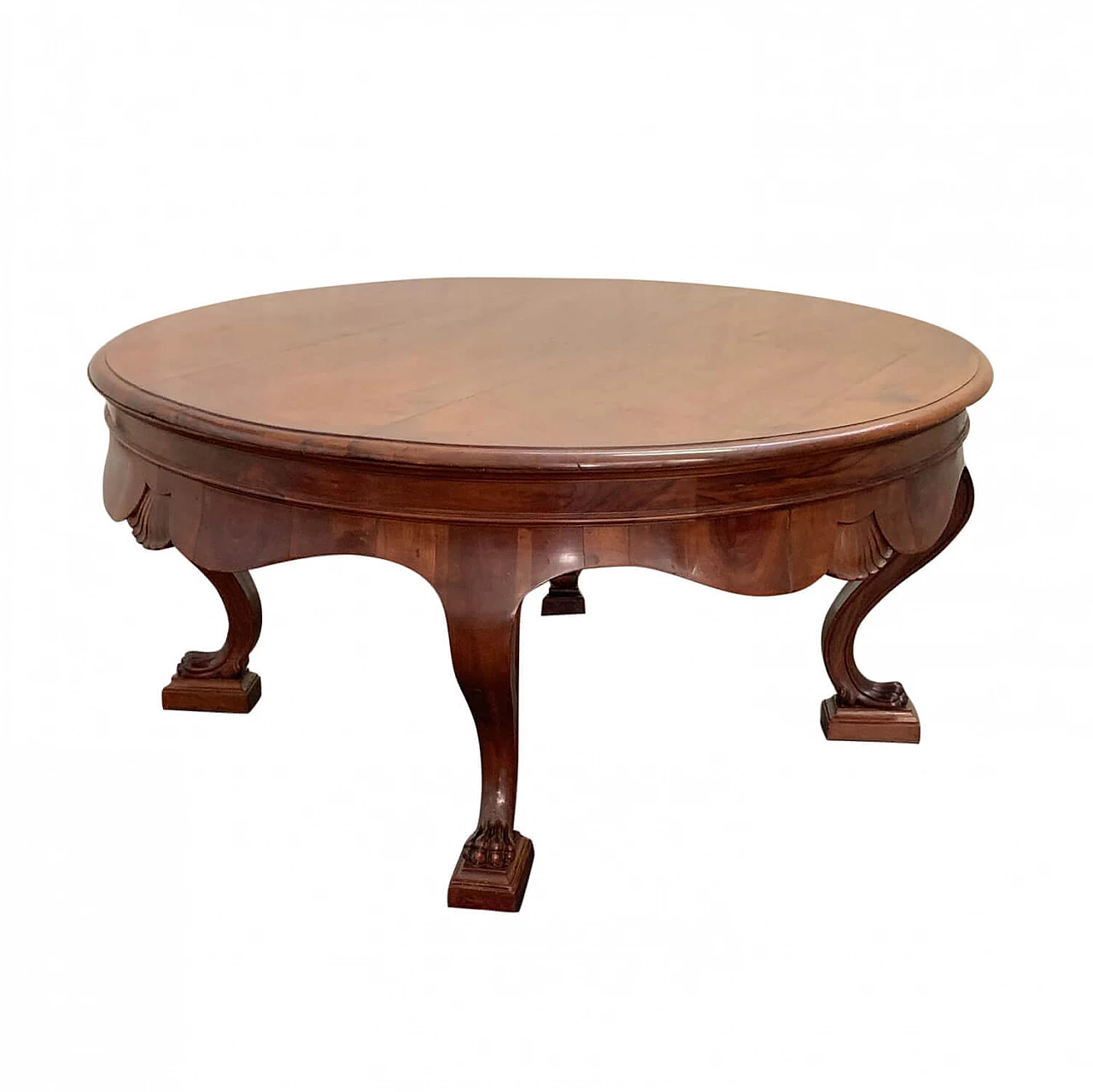 Large round Directory table in walnut, end of the 18th century 1086349