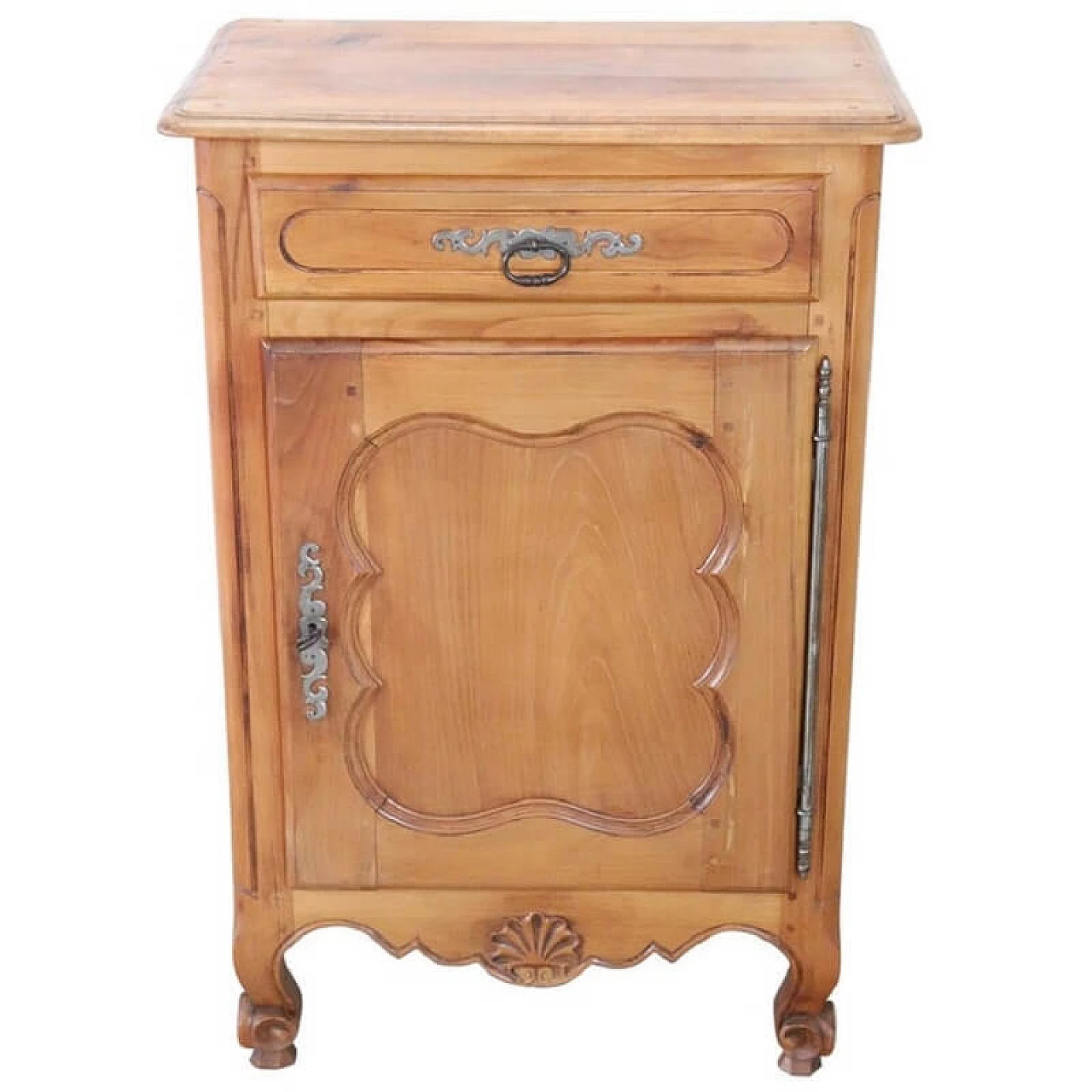 Small cabinet in solid cherry wood, Louis XIV style 1087251
