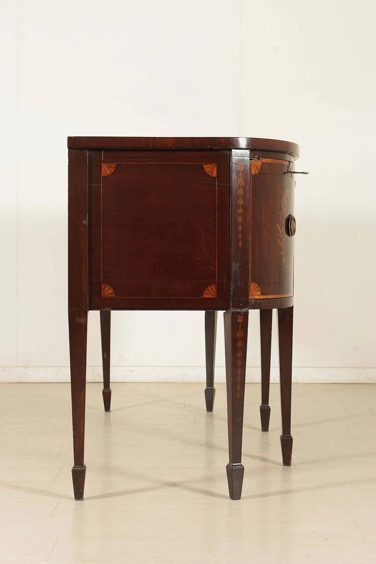 Credenza lastronata inglese in Mogano, fine '800 1088124