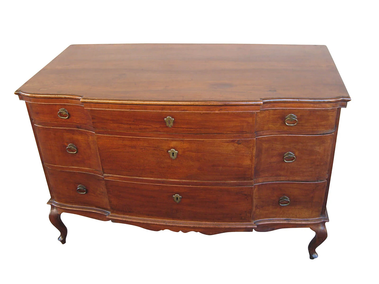 Antique moved walnut dresser, Veneto, 18th century 1088266