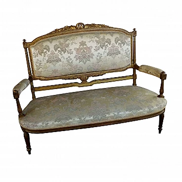 Golden sofa, Louis XVI style