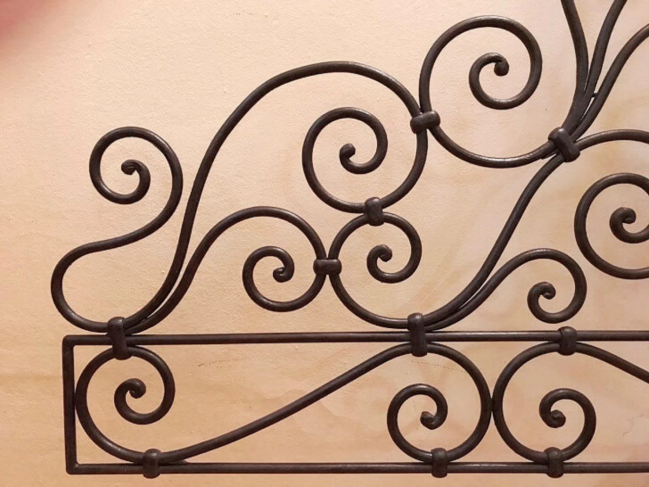 Testata matrimoniale in ferro battuto 1088352