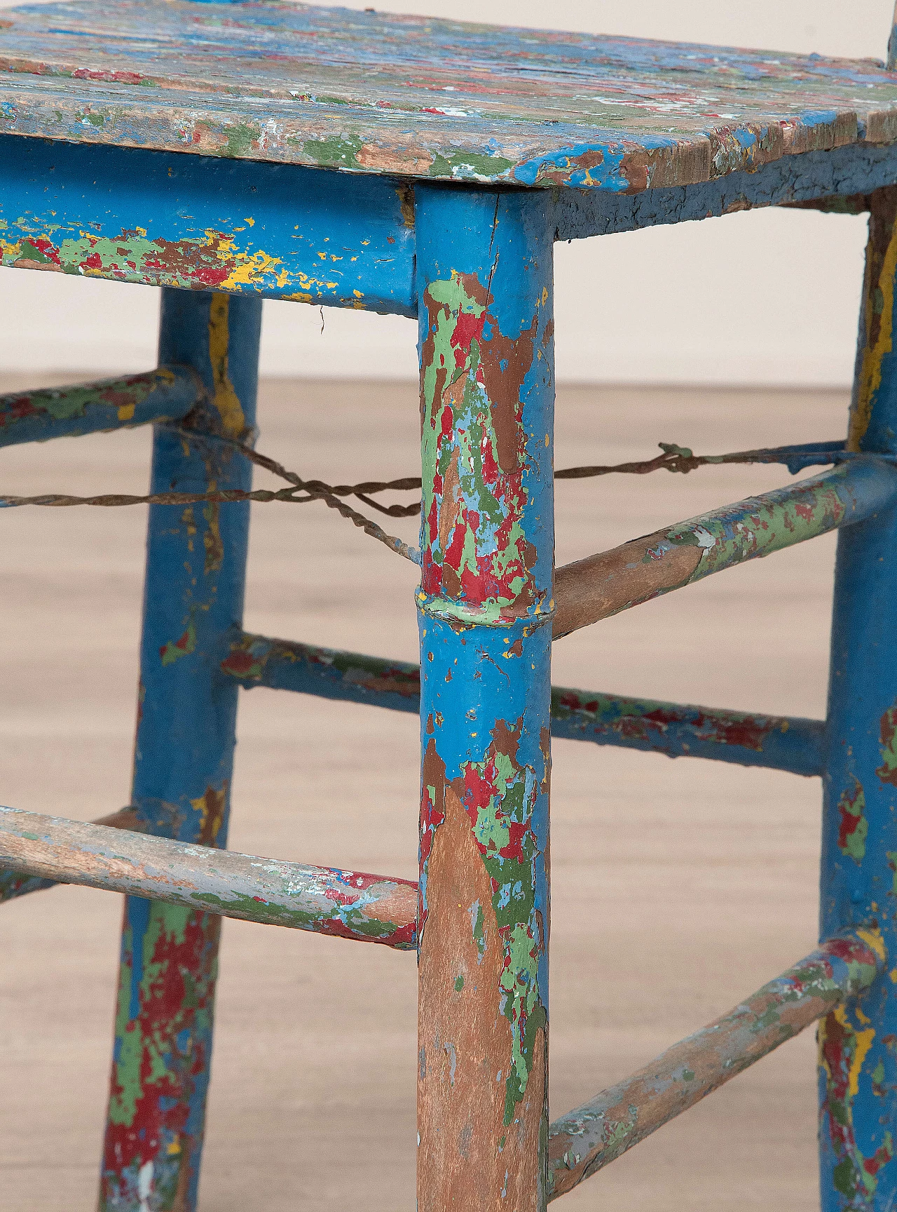 Sedia in legno "alla Pollock" 1088583