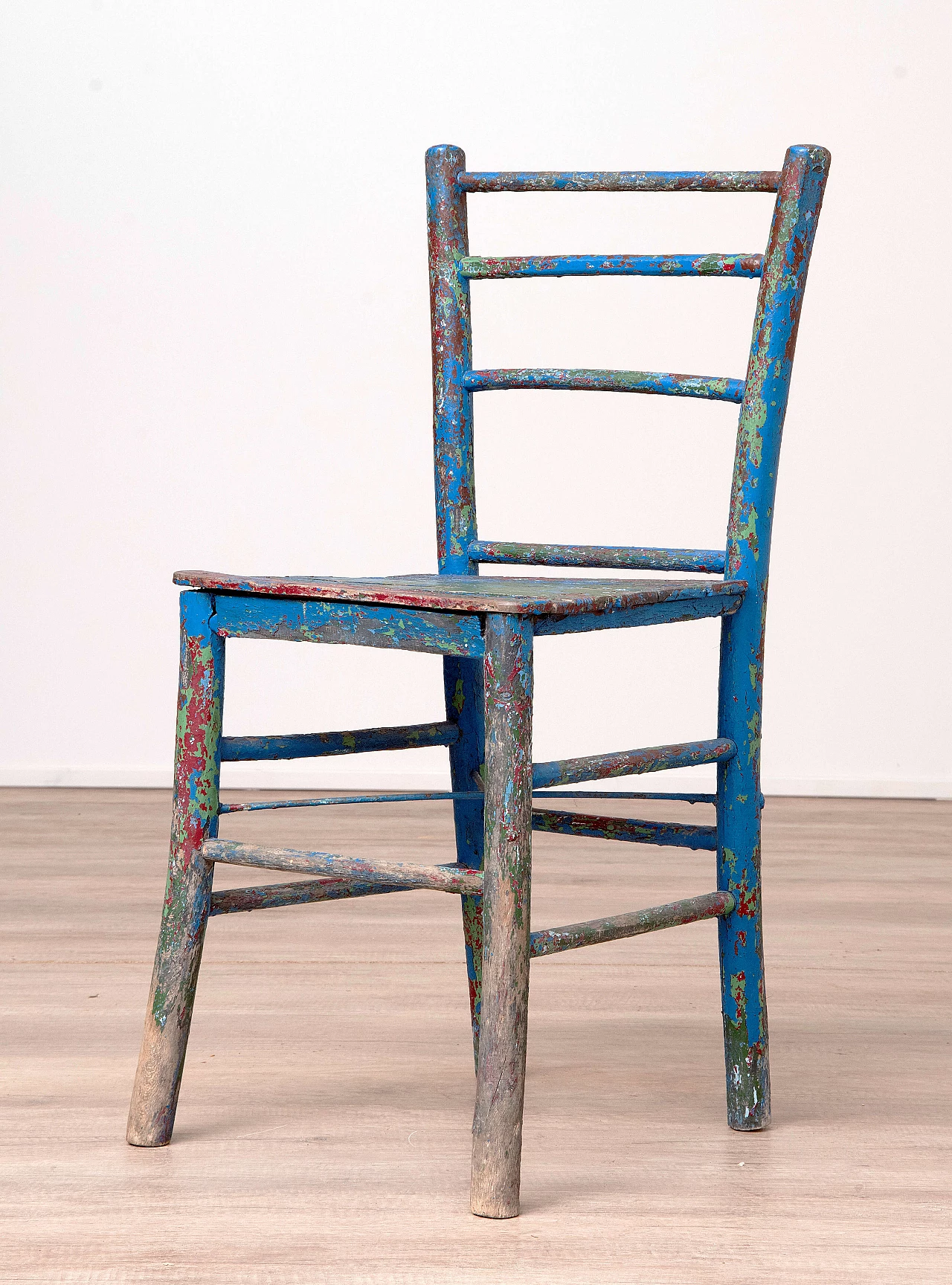 Sedia in legno "alla Pollock" 1088584