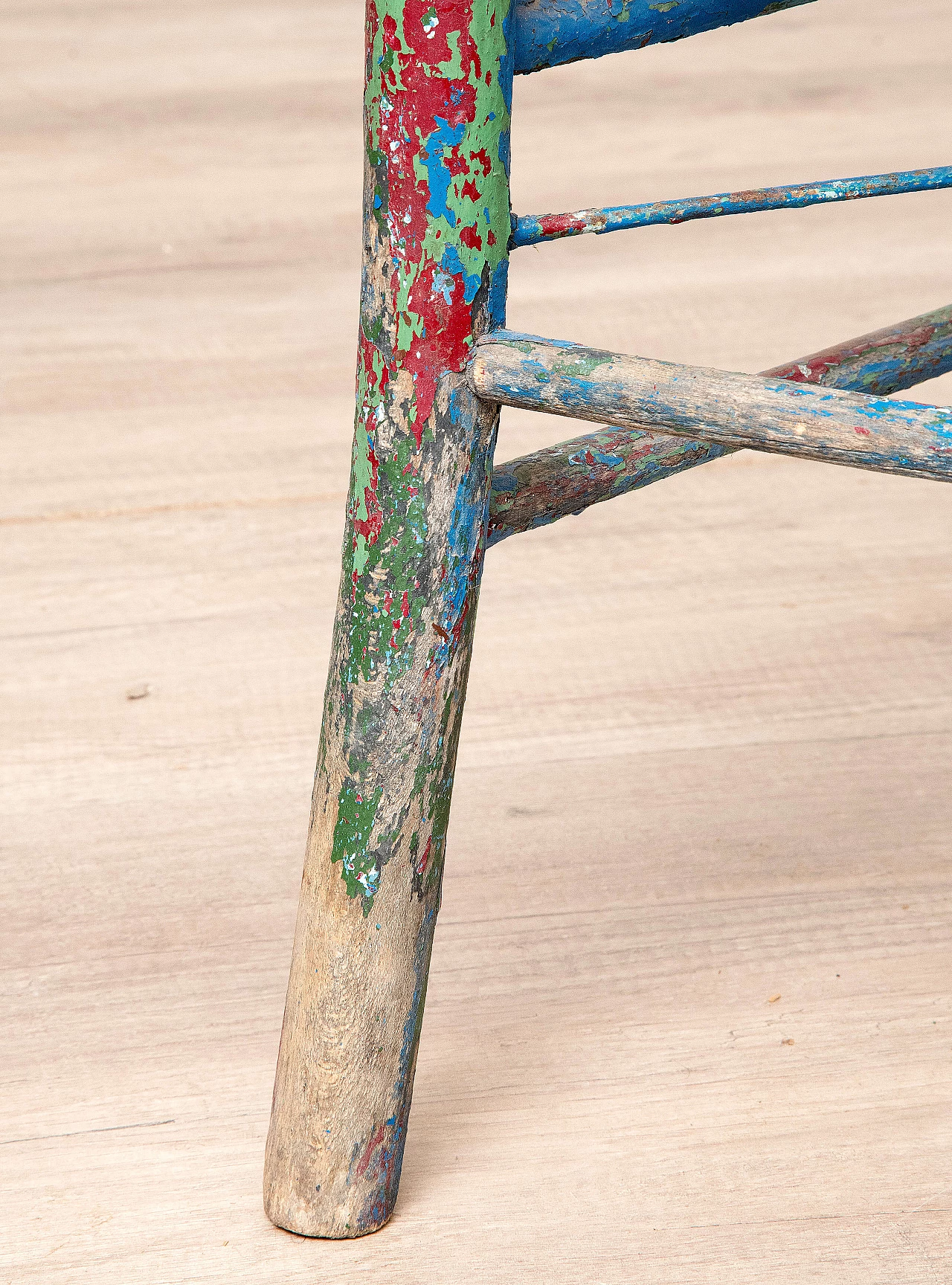 Sedia in legno "alla Pollock" 1088588