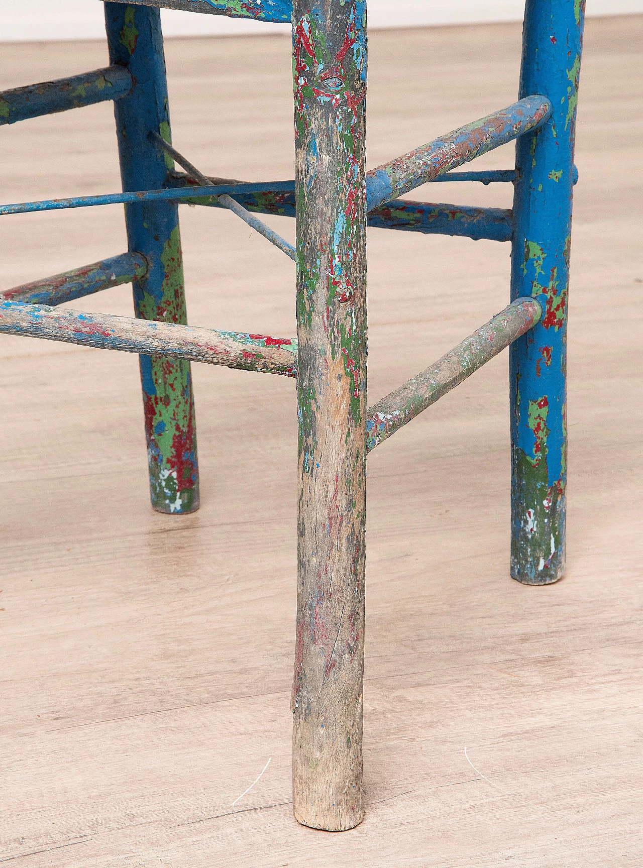 Sedia in legno "alla Pollock" 1088589