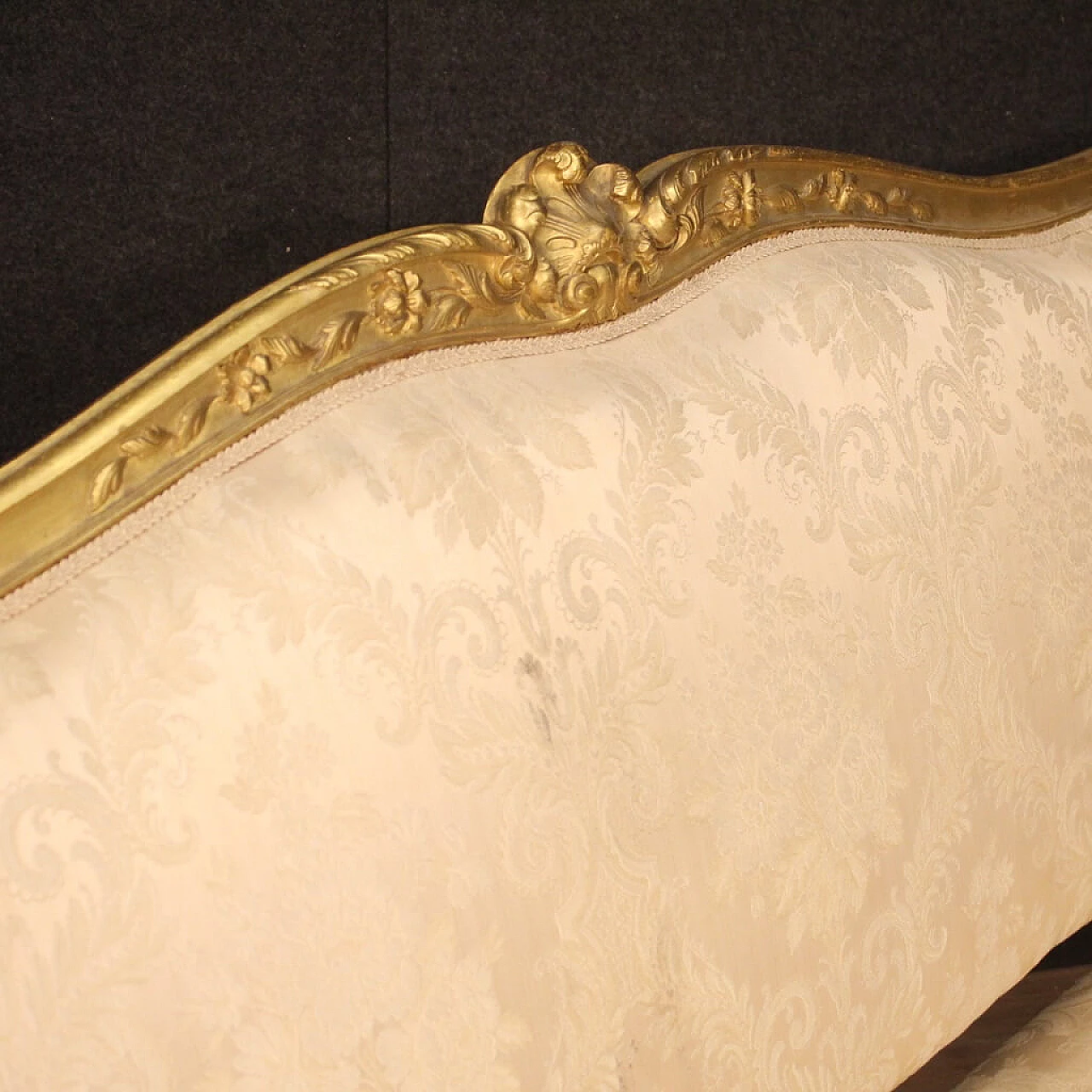 Golden French sofa in Louis XV style 1088617