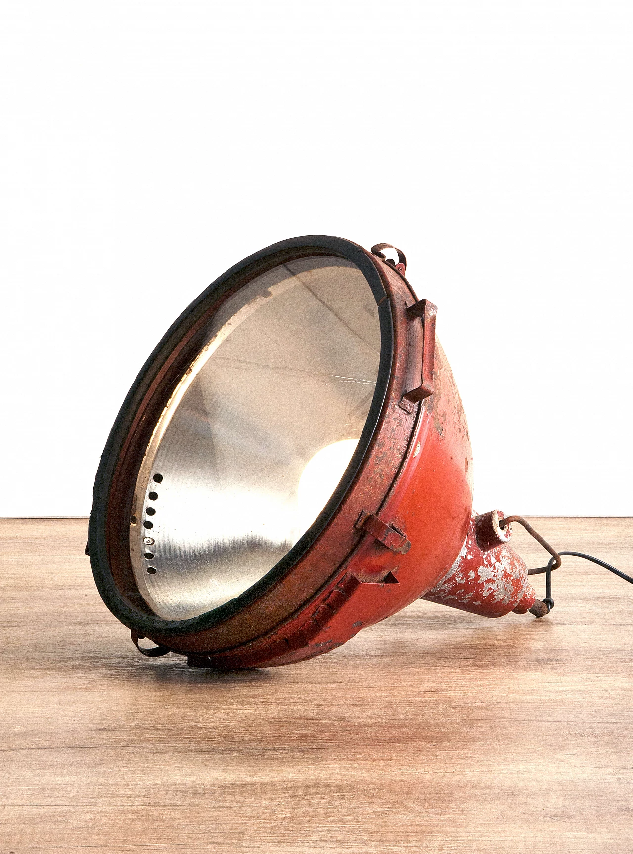 Lampada a sospensione industriale, rossa 1088637