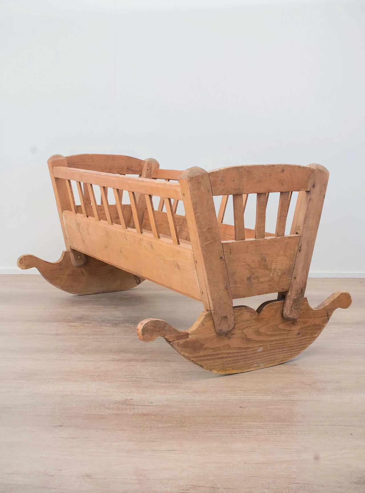 Culla in legno di abete, XIX secolo 1088820