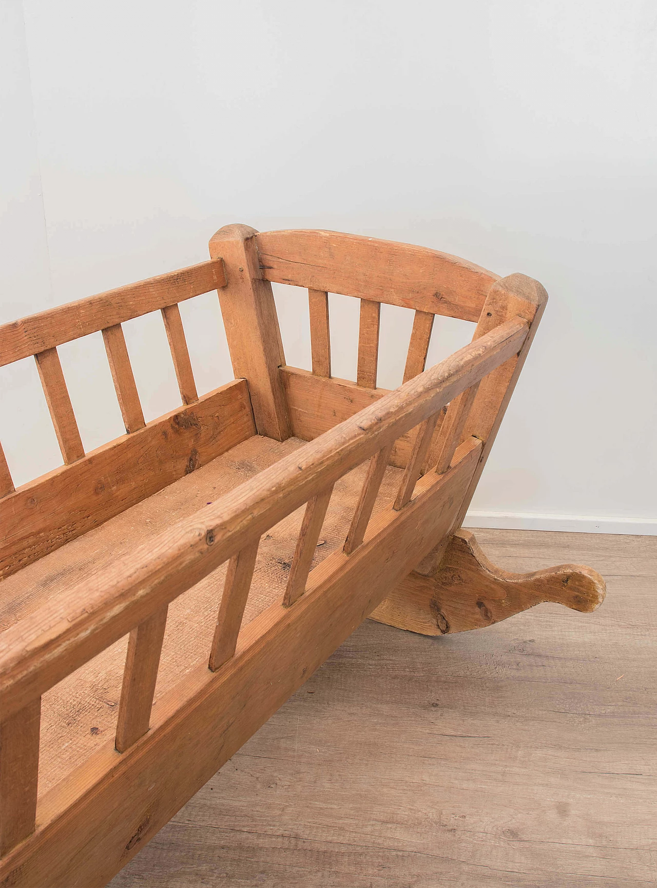 Culla in legno di abete, XIX secolo 1088824