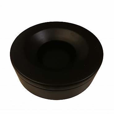 Black ashtray Barbados, by Angelo Mangiarotti for Danish, small