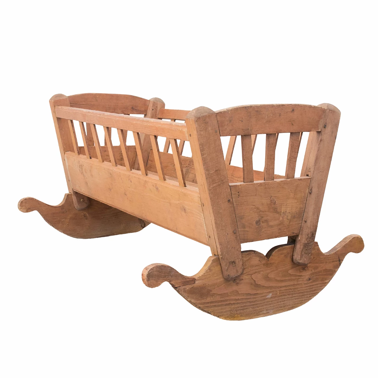 Culla in legno di abete, XIX secolo 1089221