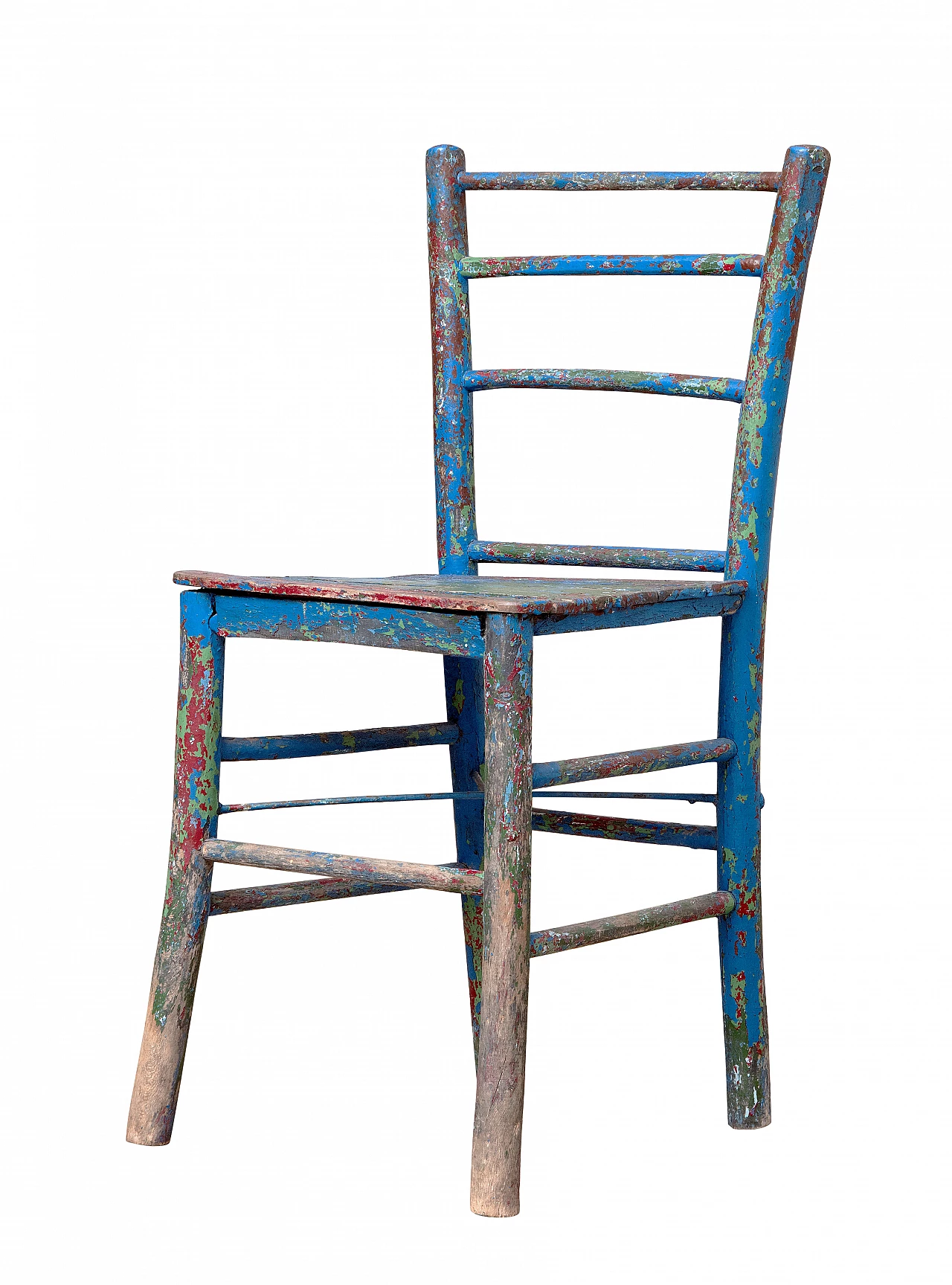 Sedia in legno "alla Pollock" 1089316