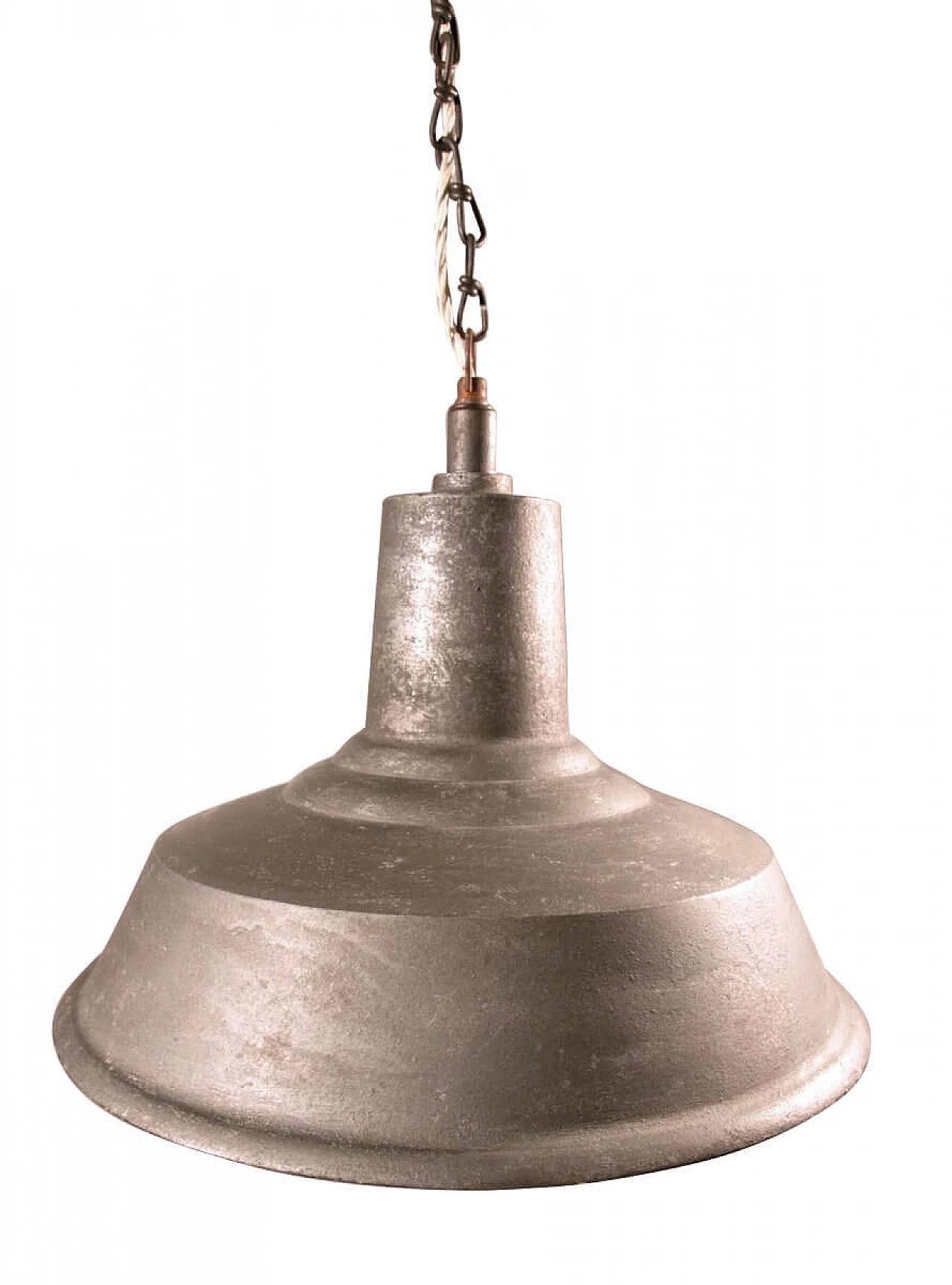3 Italian cast iron industrial ceiling lamps, 1930s 1089347