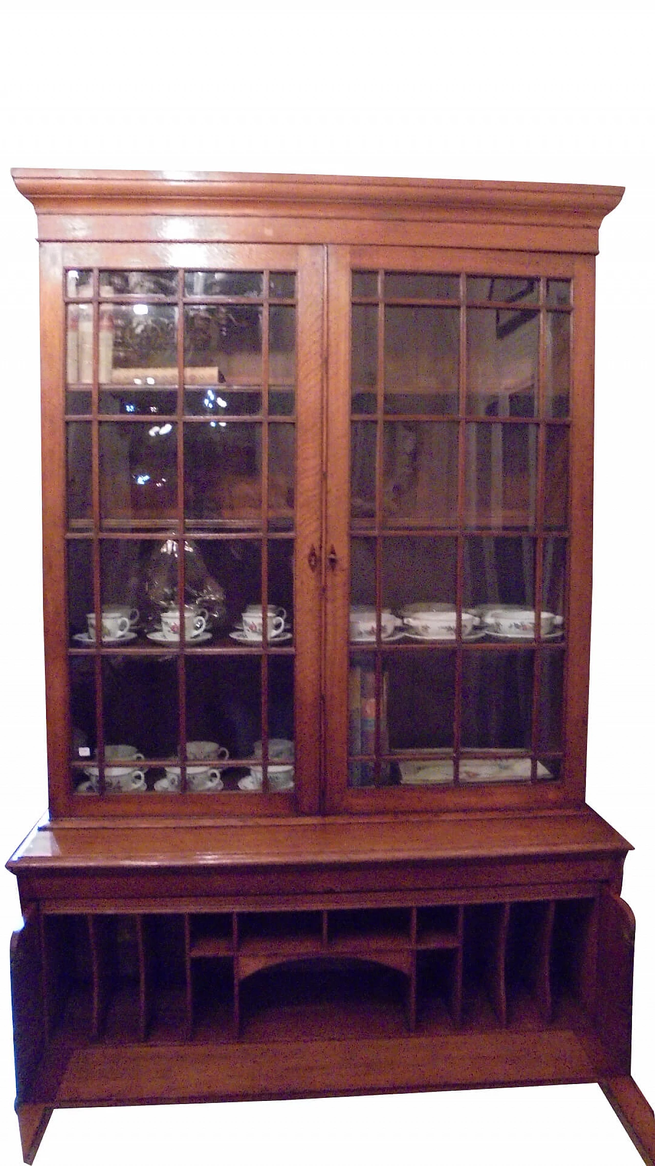 Libreria con scrittoio a ribalta, metà '800 1089728