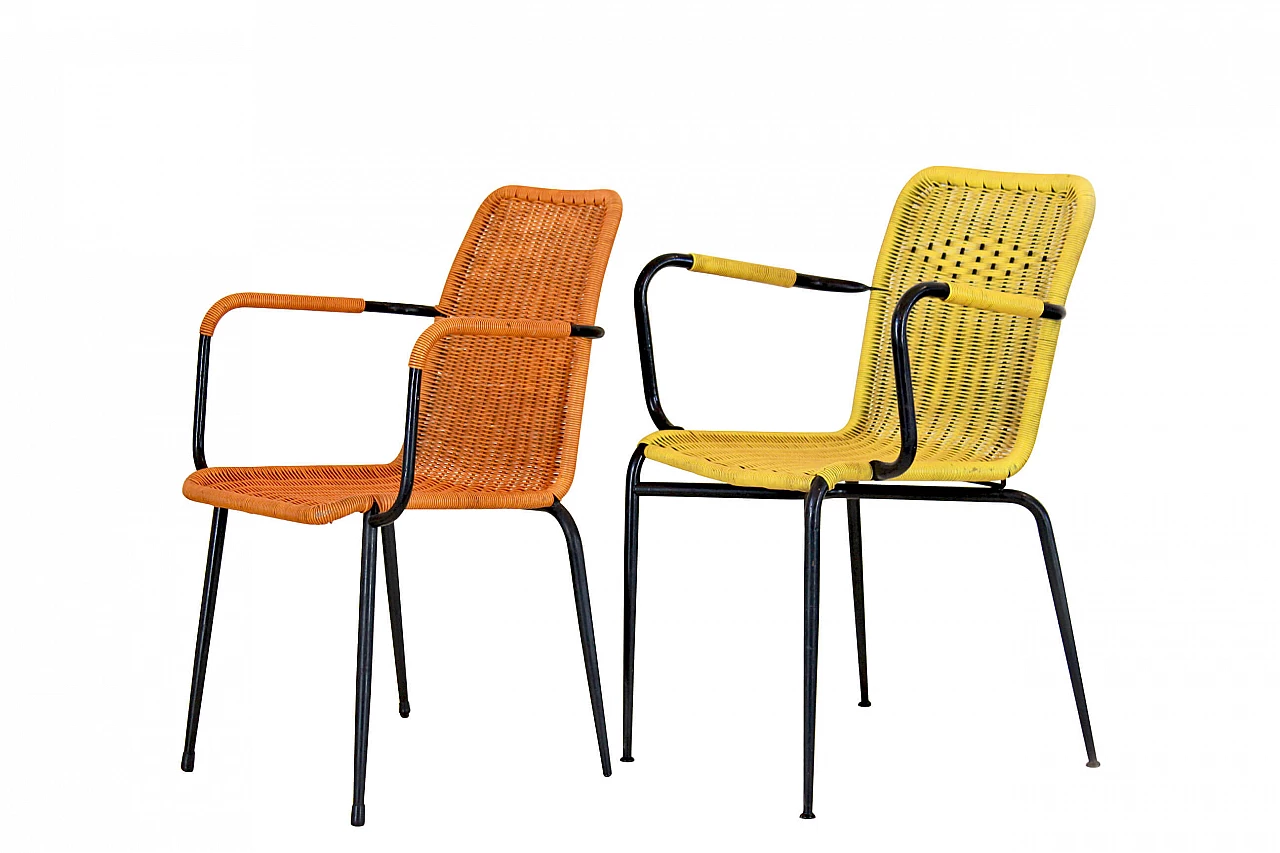 Coppia di sedie da bar, anni '50 1090195