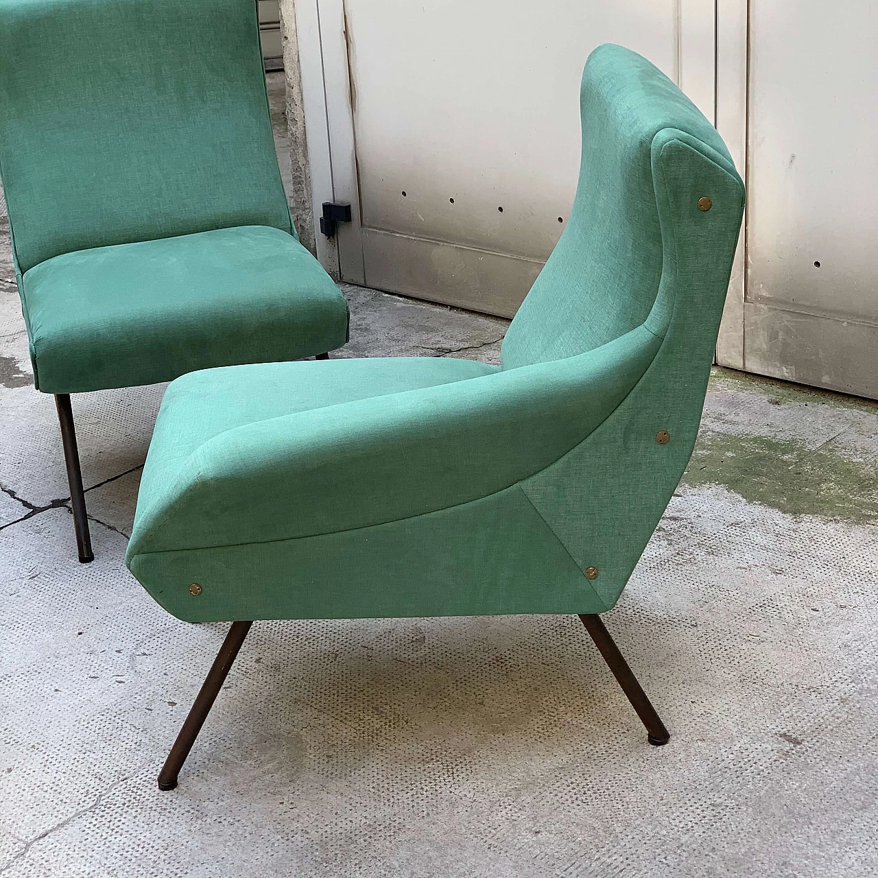 Italian modular sofa in the style of Arflex 1090769