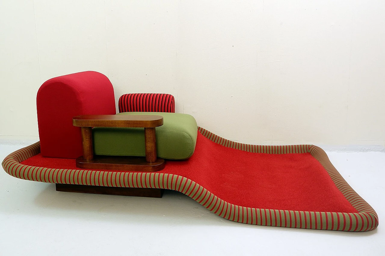Flying Carpet Armchair By Ettore Sottsass, 1972 1091070