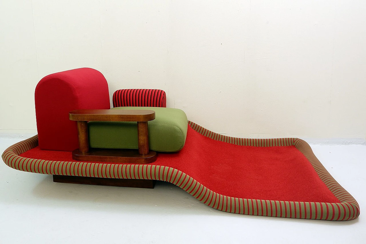 Poltrona Tappeto Volante di Ettore Sottsass, 1972 1091070