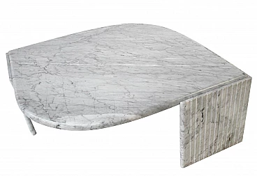 Tavolino da caffè in marmo, anni '70