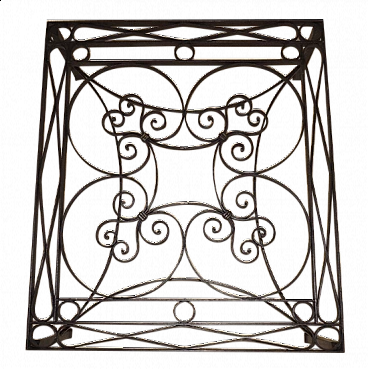 Coffee table created using a 19th century gate