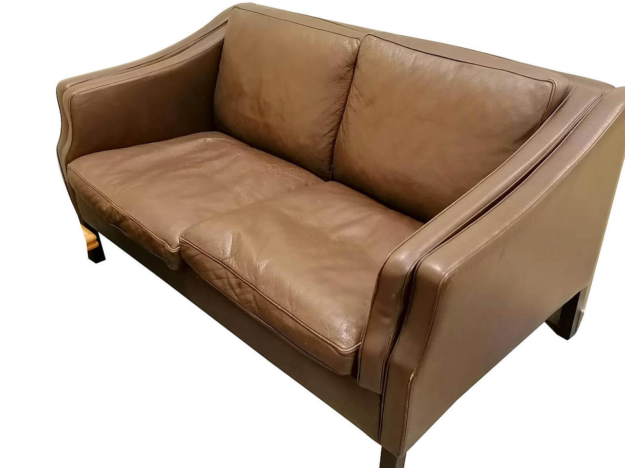 Danish leather sofa from the Stouby company, 1960s 1092021
