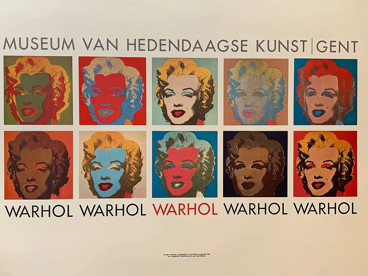 Poster Mostra Andy Warhol, anni '70 1092075